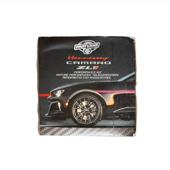 NIB Hennessey Performance Chevrolet Camaro ZL1 R/C Black w/ Red Trim 1/16 Scale - Picture 7 of 14